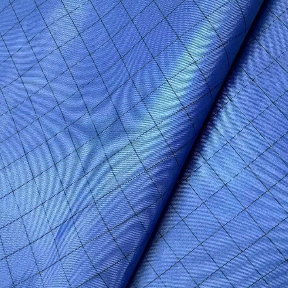 Lining conductive thread anti-static, dust-free clothing fabric